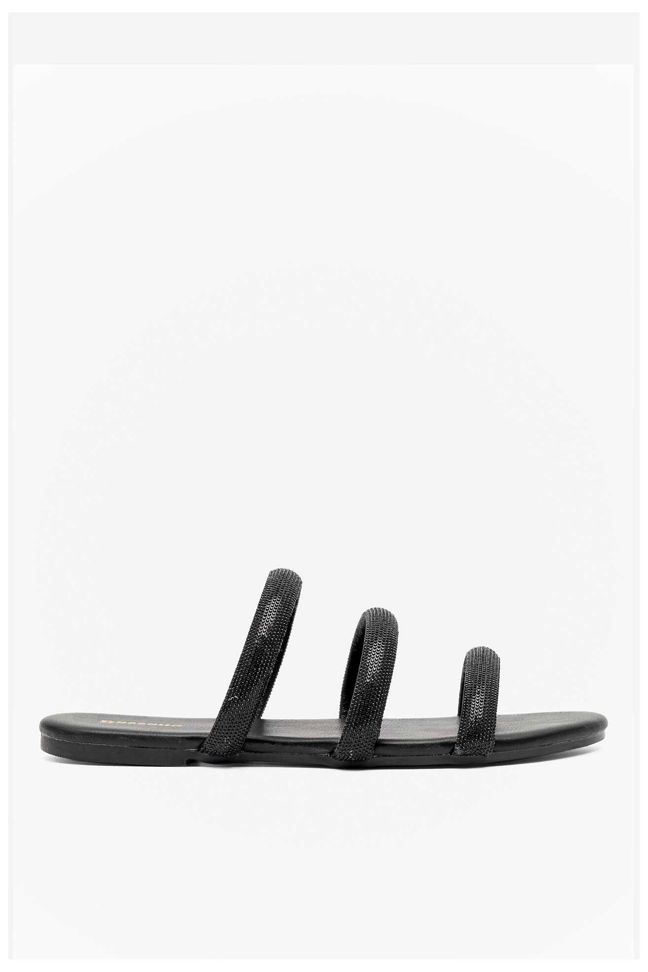 Klapki Bassano LC031022-1 Czarny