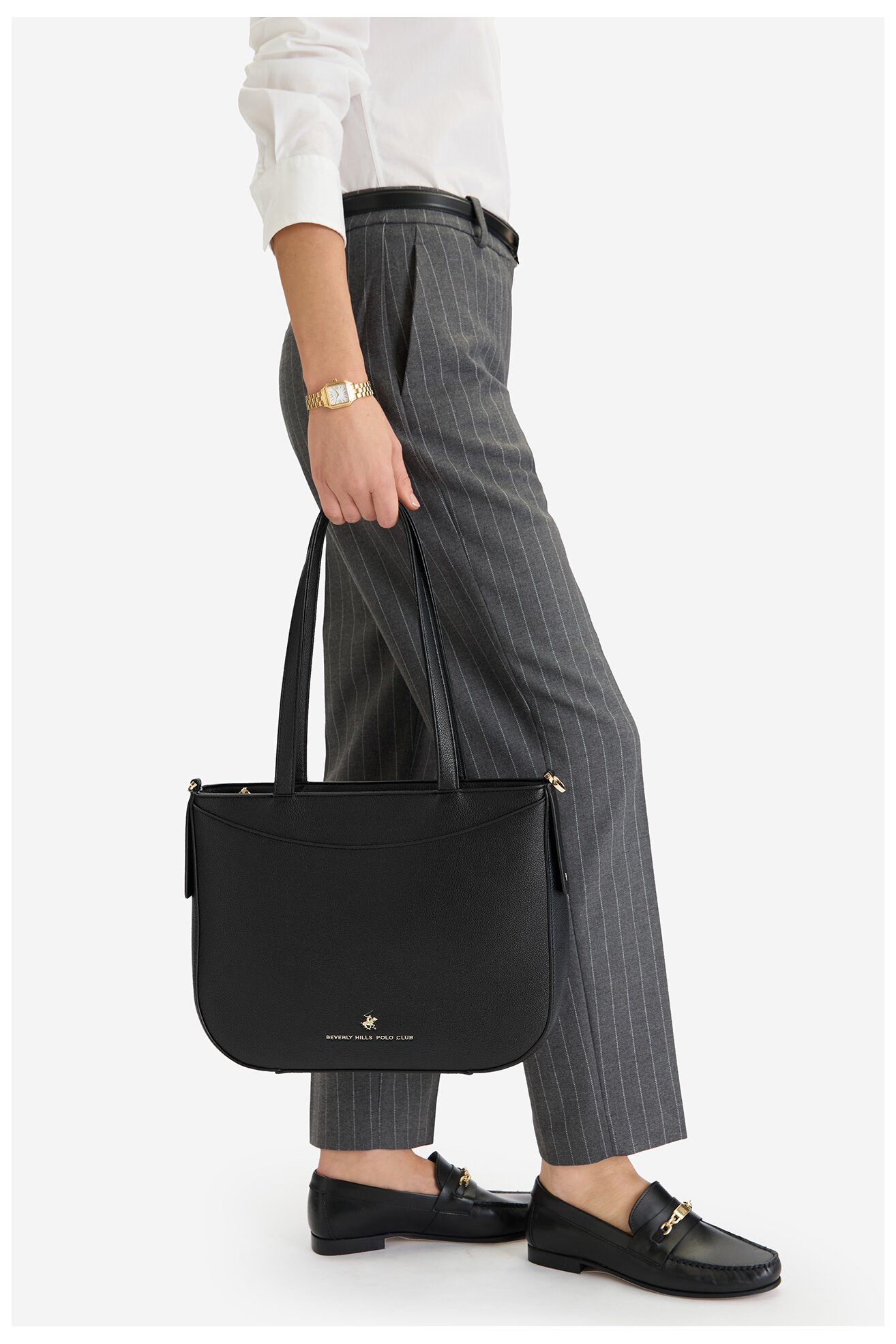 Kézitáska Beverly Hills Polo Club CWB-BHPC-C-005-07 FEKETE