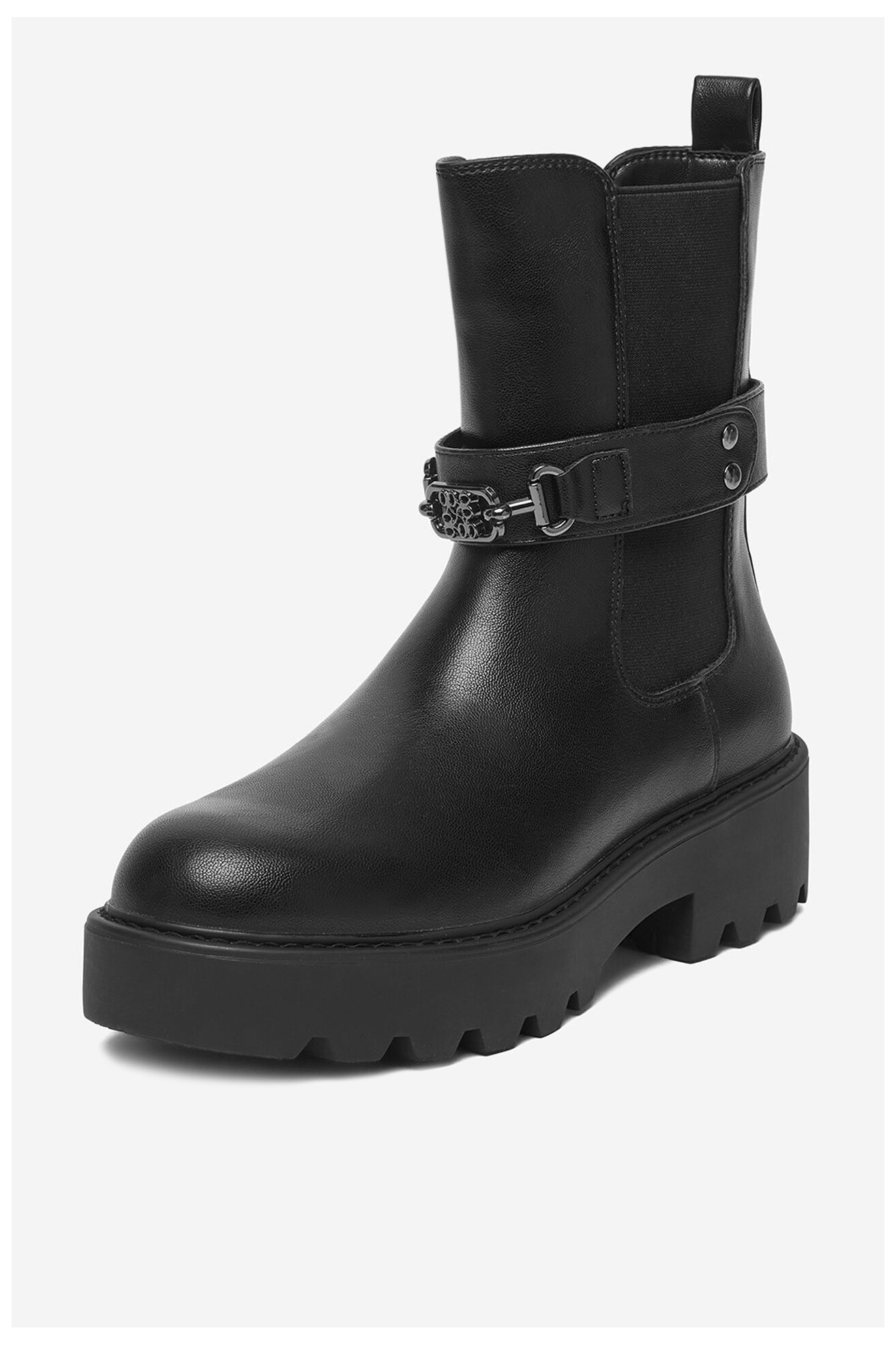 Botki NINE WEST CEO-KAMILA-01 Czarny