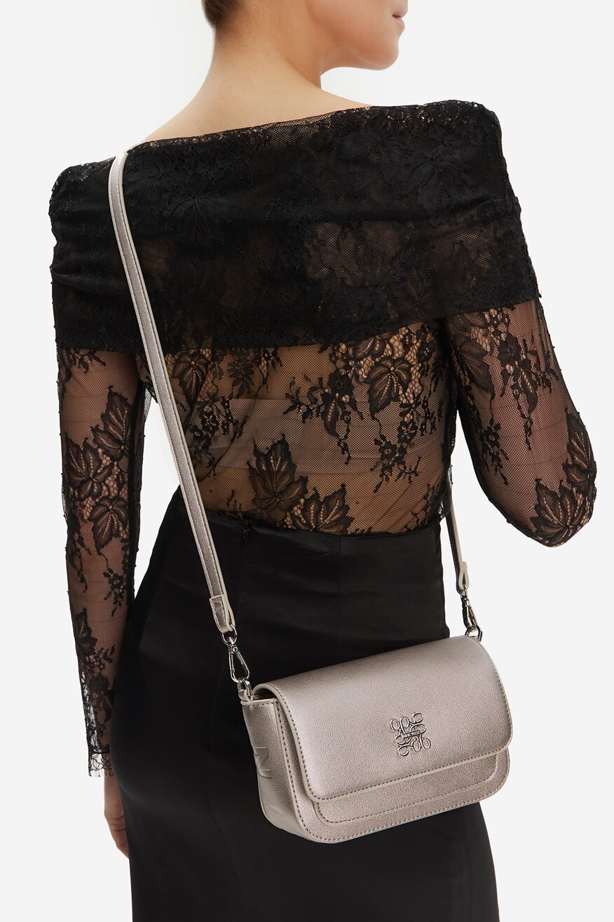 Geantă de mână NINE WEST ARGINTIU - 5906751317785