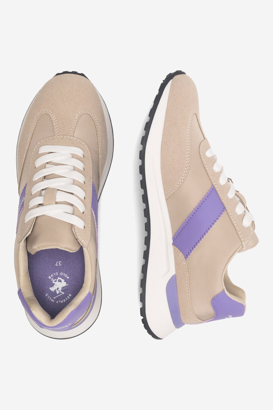 Sneakerși Beverly Hills Polo Club BEJ - 5905588135807