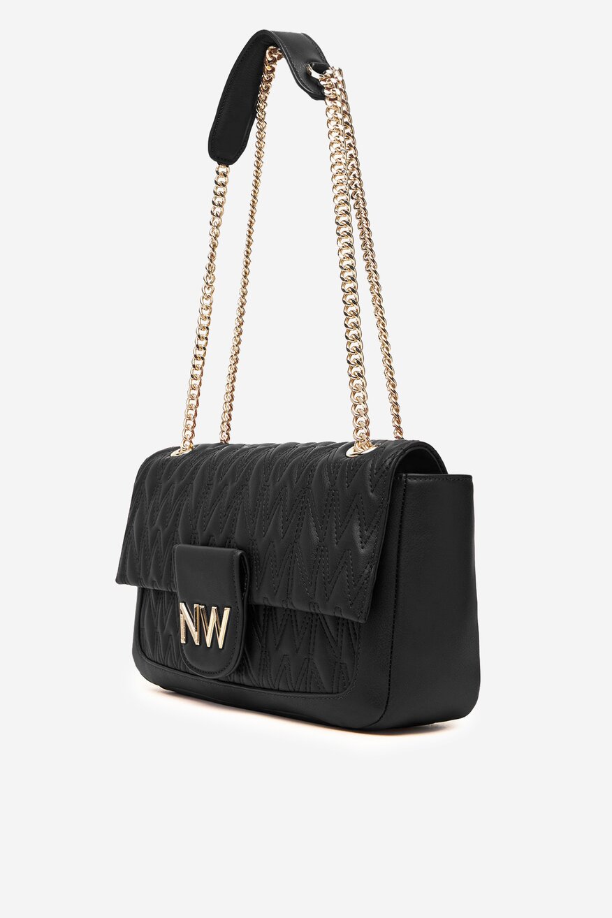Kézitáska NINE WEST FEKETE - 5906751260265