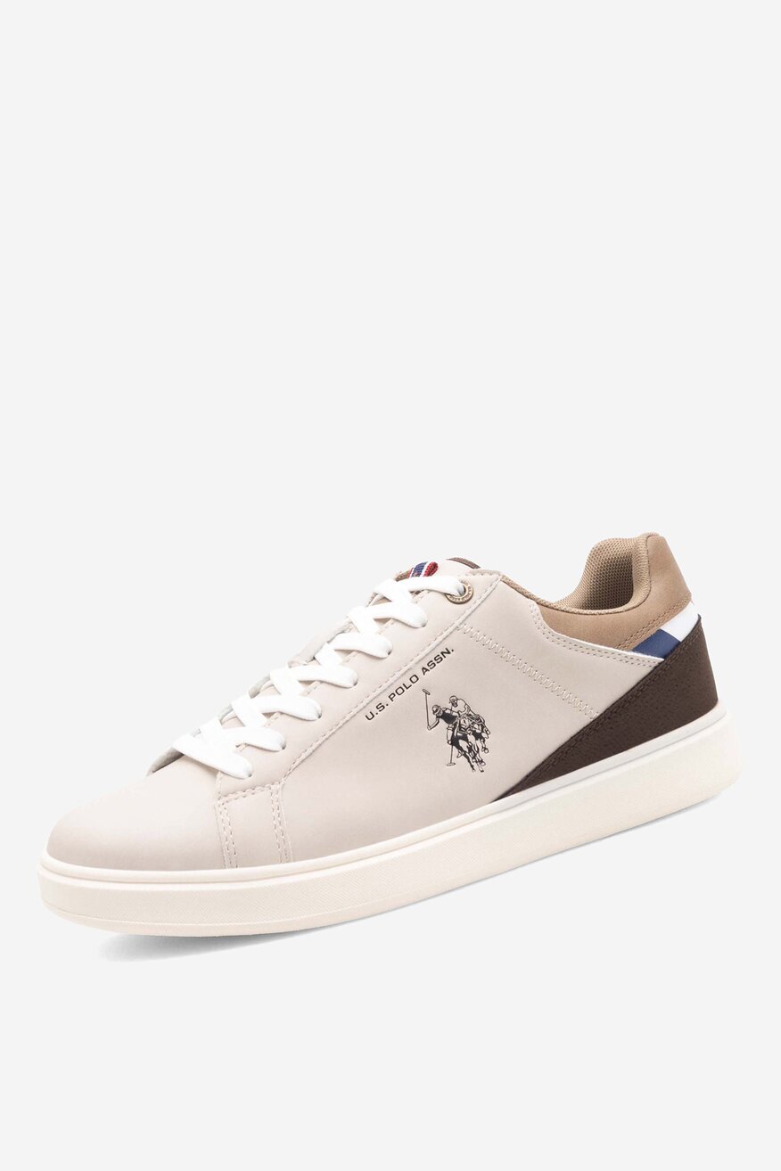 Sneakerși U.S. POLO ASSN. BEJ - 8055197406571