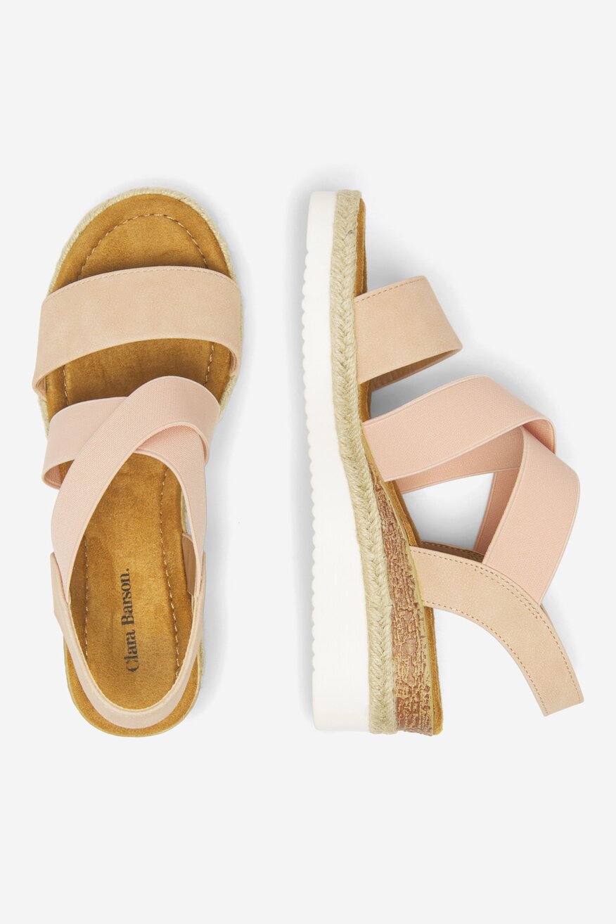 
                Clara Barson - Sandały na koturnie - 5905588590125