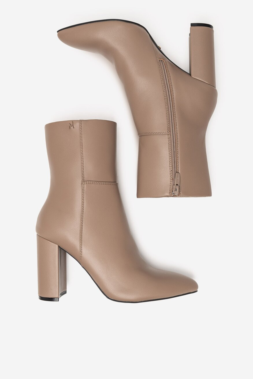 
                Mexx - Botki ocieplane na słupku - 5905588894650