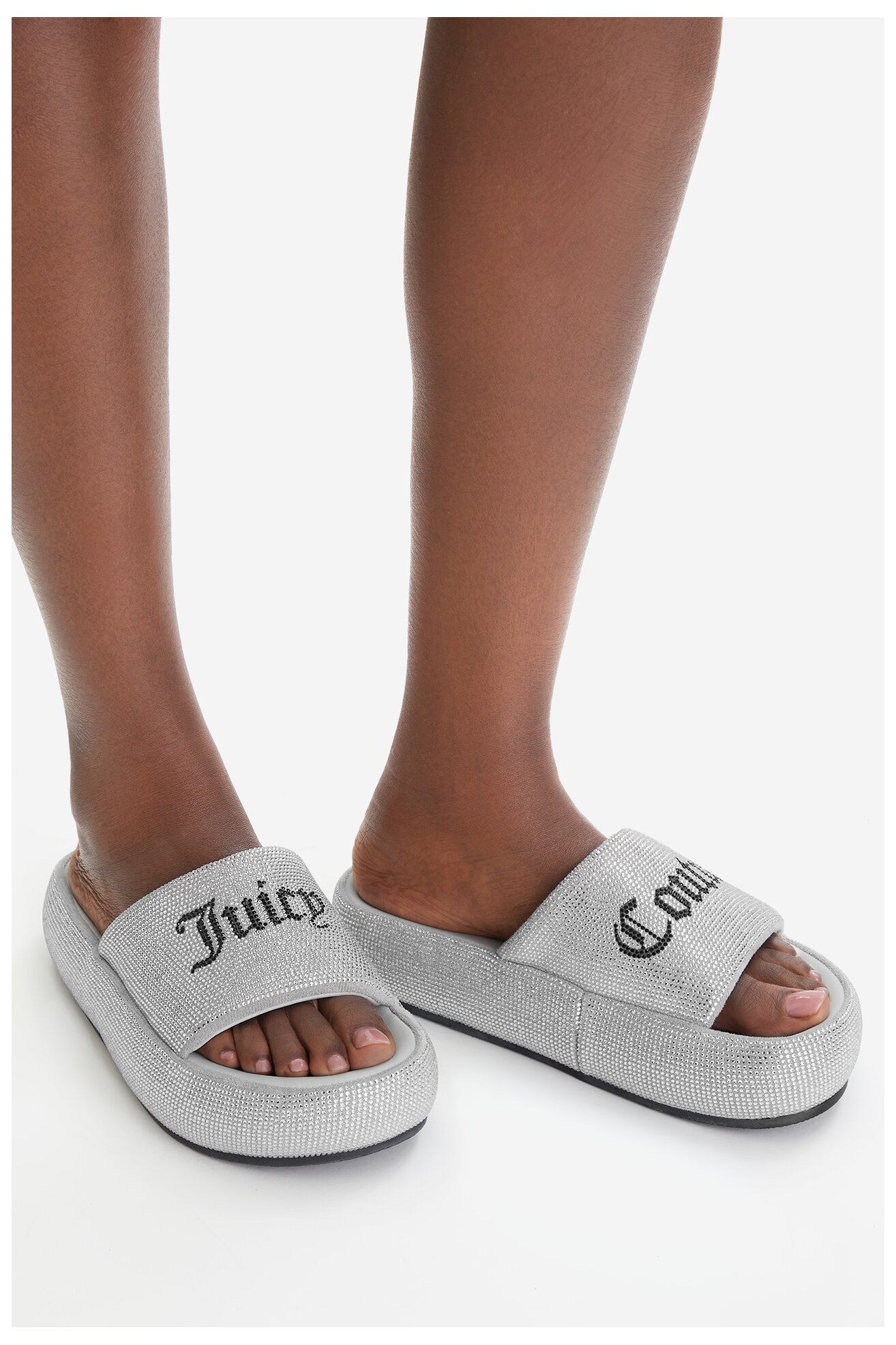 Шльопанець Juicy Couture CEO-WSS21515-04 СРІБНИЙ