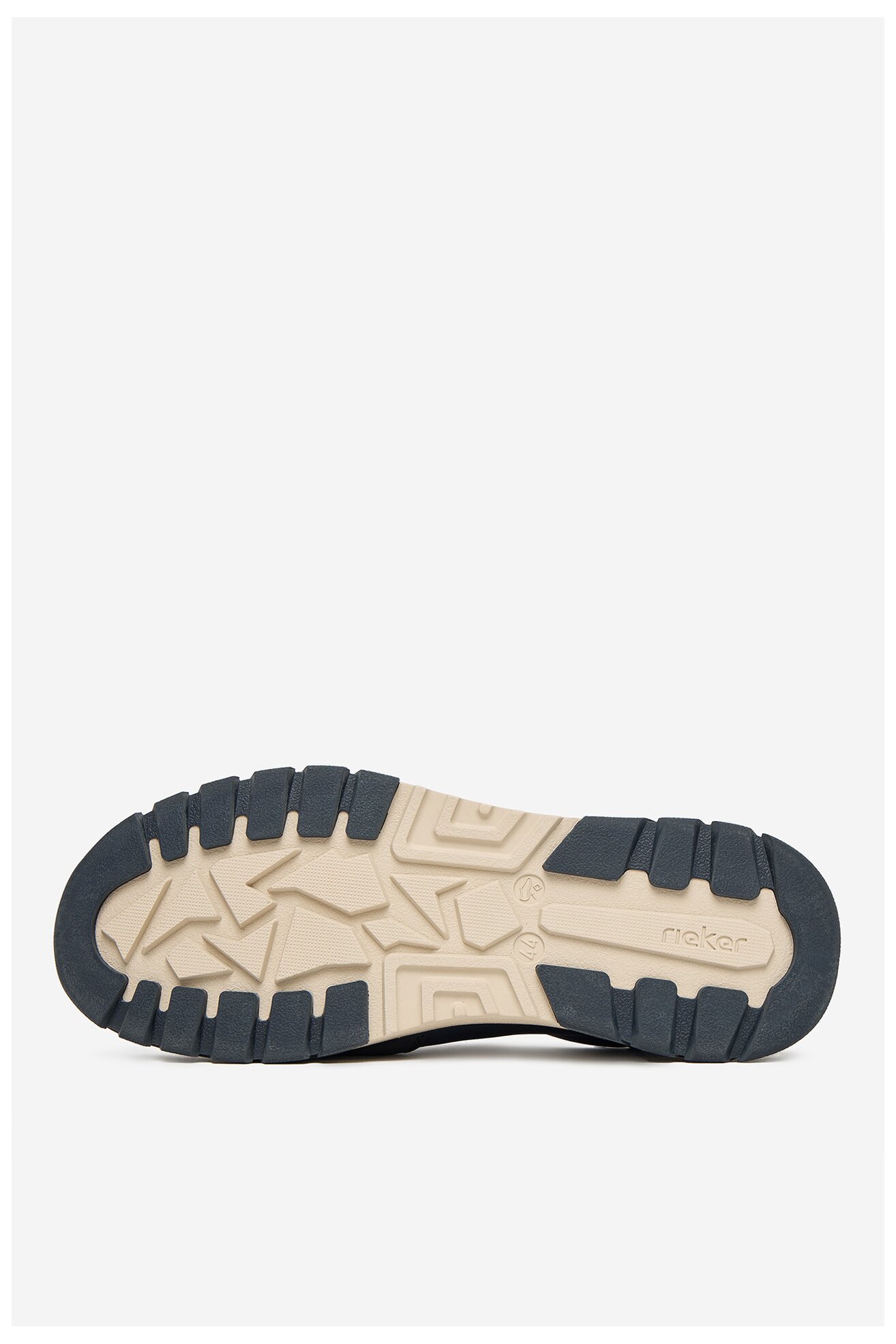 Polobotka Rieker B9350-14 TMAVĚ MODRÁ