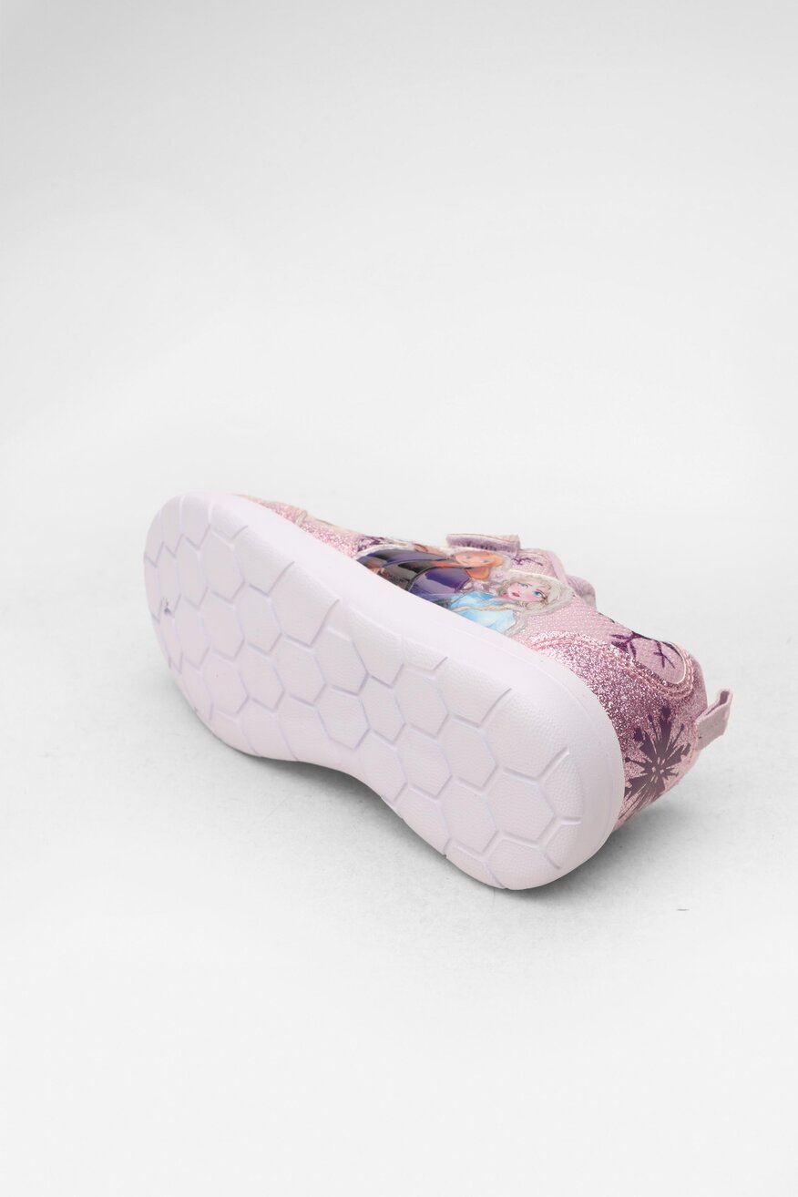 
                Frozen - Obuwie sportowe z efektem glitter różowe - 5904248297725