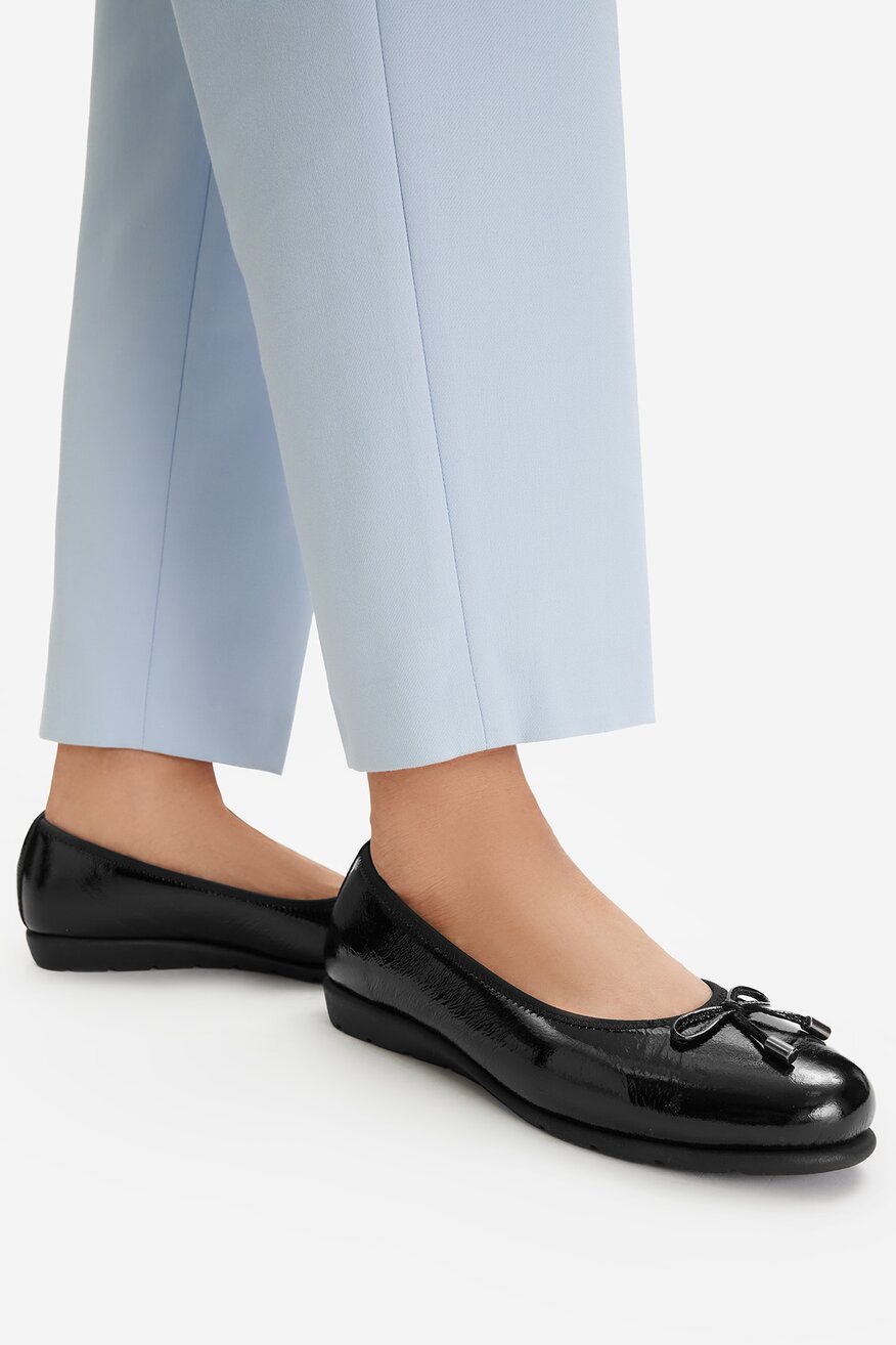 
                Lasocki - Baleriny skórzane - 5906751610732