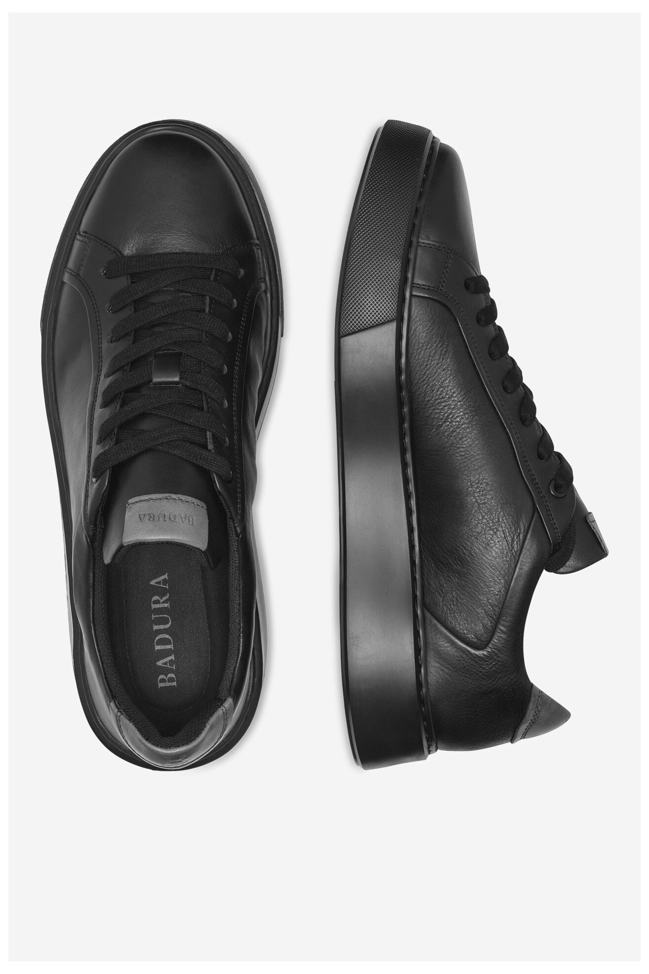 Półbuty Badura CEO-BOZEMAN-06 MI08 Czarny