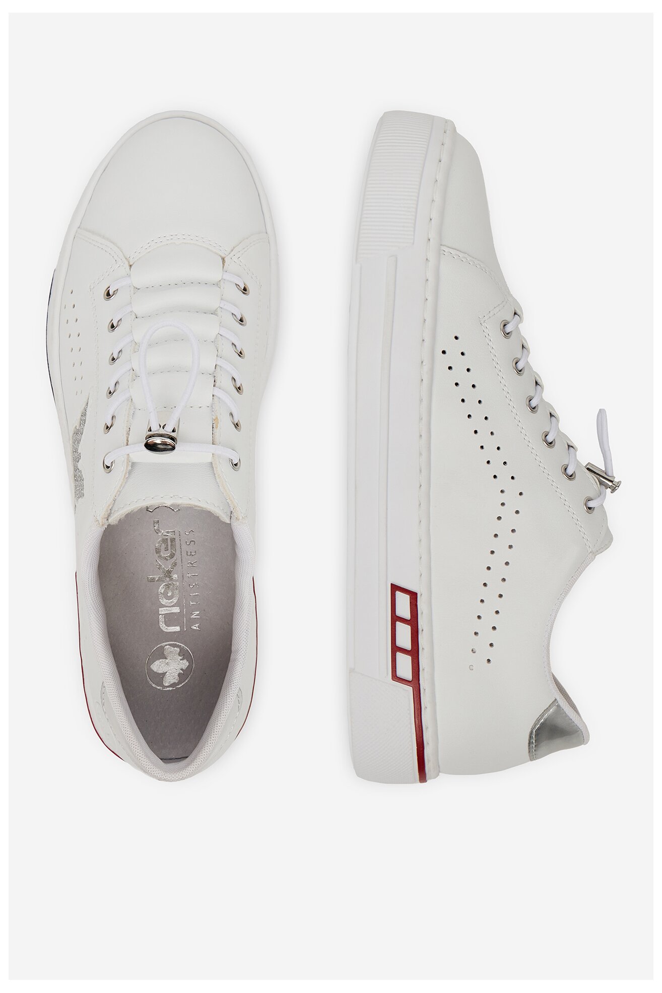 Сникърси Rieker L8857-80 БЯЛ