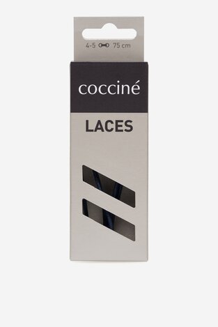 Шнурівки Coccine SZNUROWADŁA 75 CM F2 WOSKOWANE V.AZ ТЕМНО-СИНІЙ