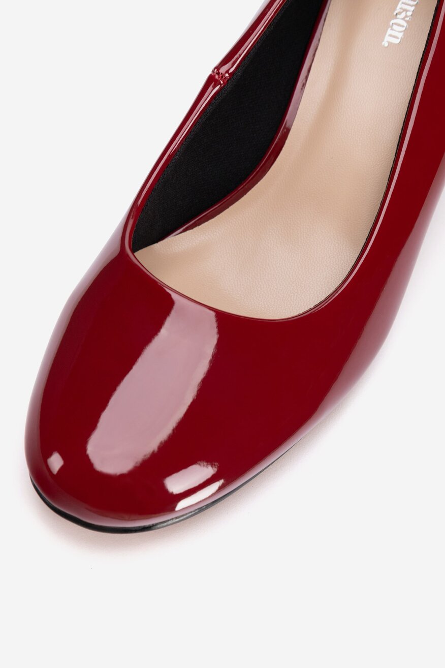 
                Туфлі-Човники Clara Barson БОРДОВИЙ - 5905588773498