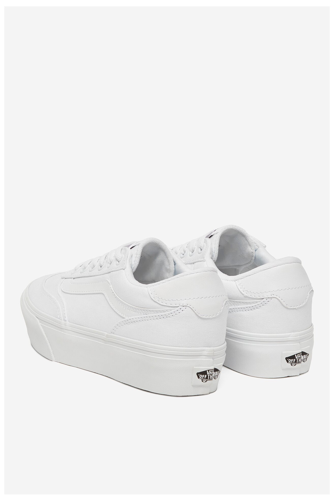 Trampki Vans BROOKLYN LS PLATFORM VN000DC4WWW1 Biały