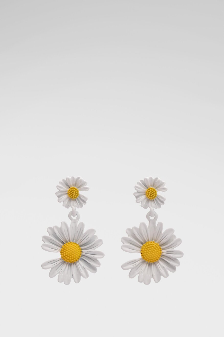 
                ACCCESSORIES - Kolczyki białe - 5903698272542