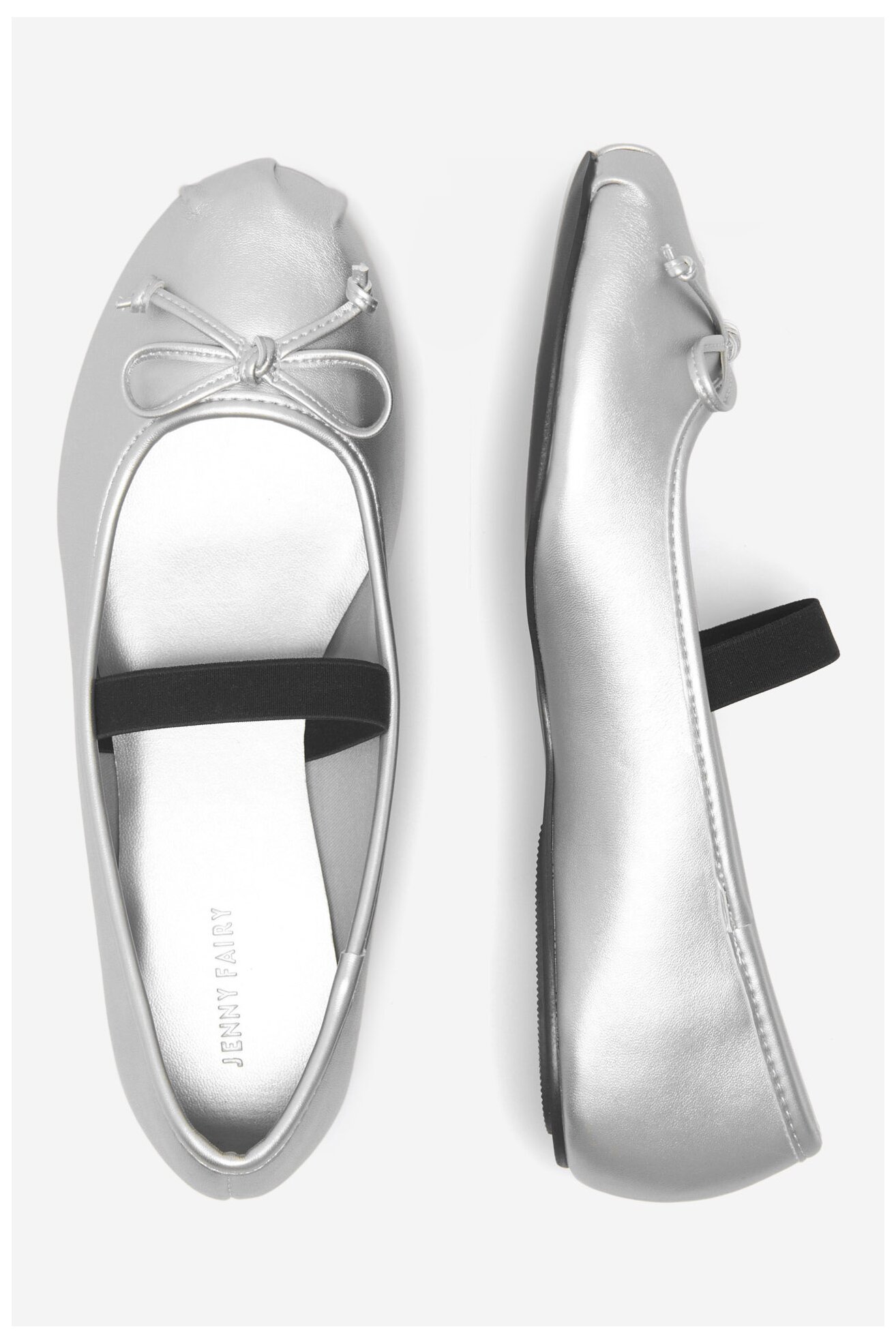 Baleriny Jenny Fairy WFA2563-1A EZÜST