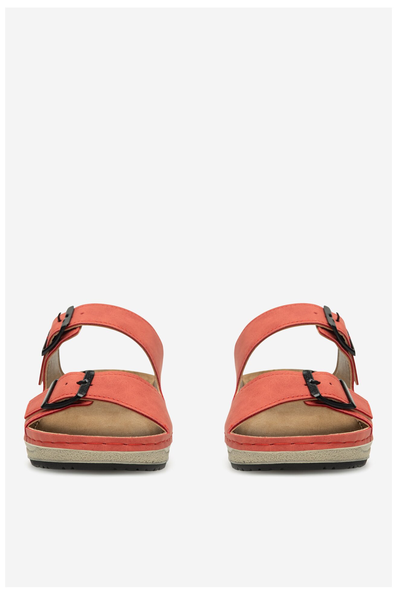 Klapki Inblu PF030100 Czerwony