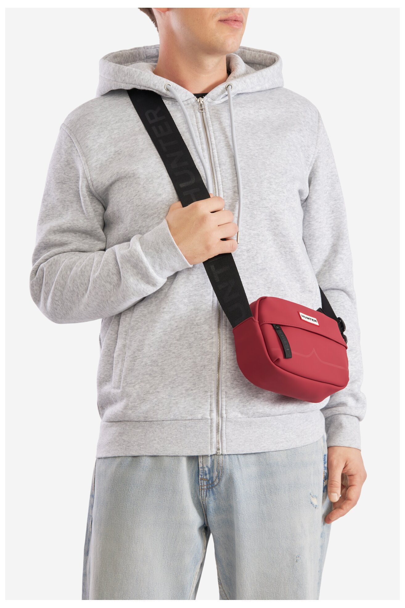 Geantă de mână HUNTER HTR-B-007-06 ROŞU