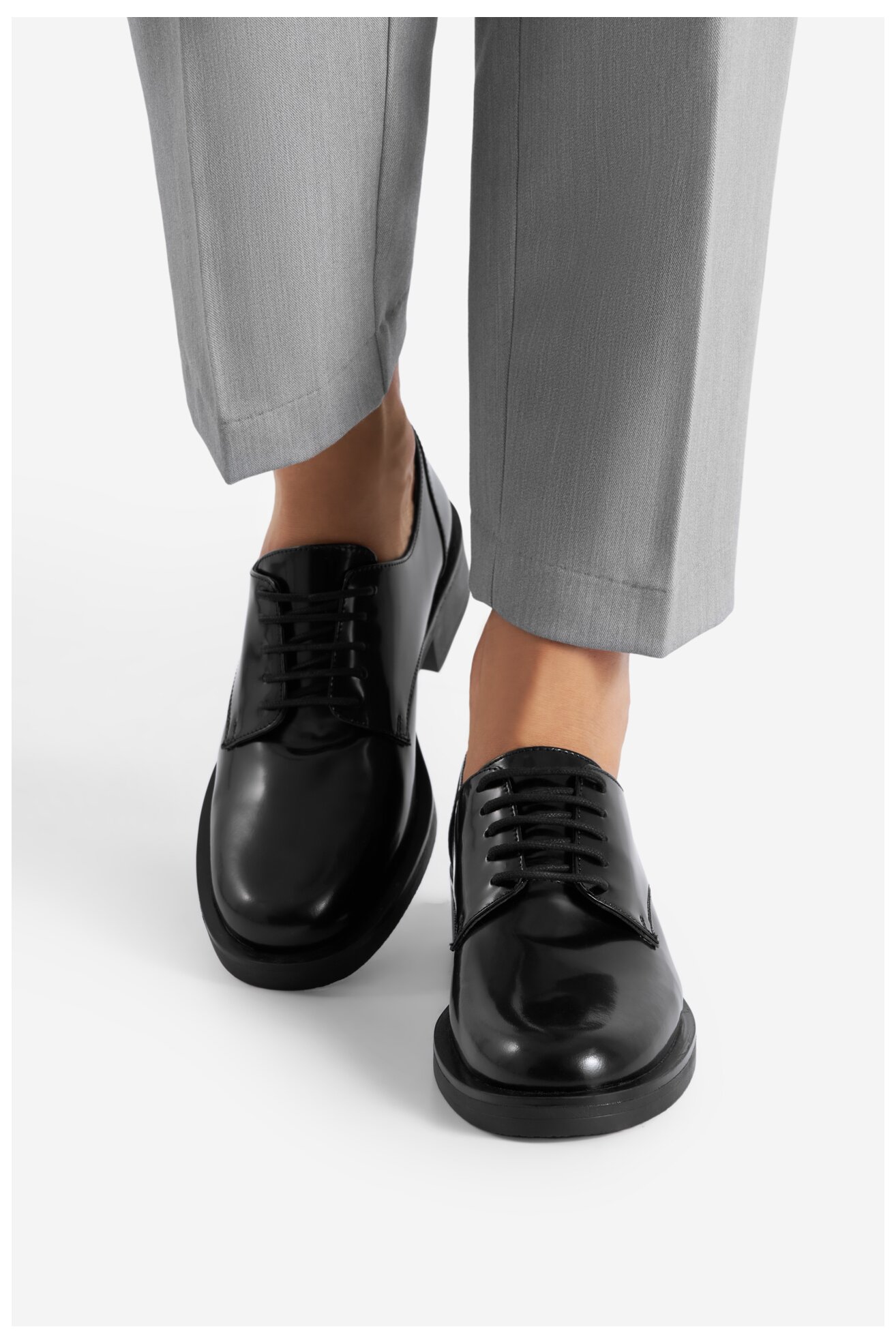 Pantofi casual Gino Rossi BASIMA-116002 NEGRU