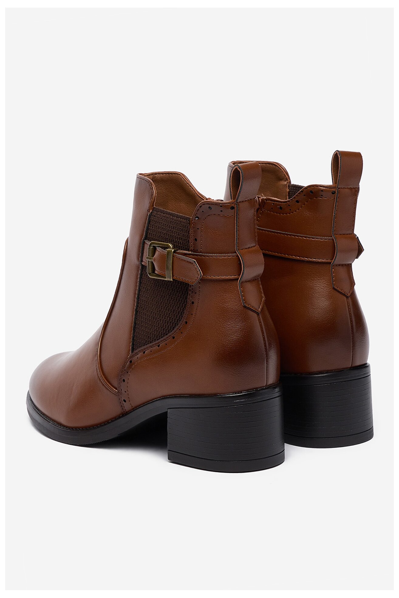 Kotníková obuv Clara Barson CEO-RE21E838-27 HNĚDÁ