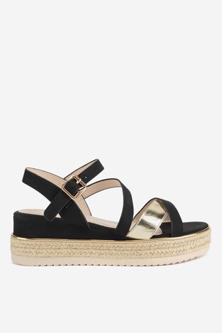 Espadrile Jenny LB-P1092-YLD CRNA