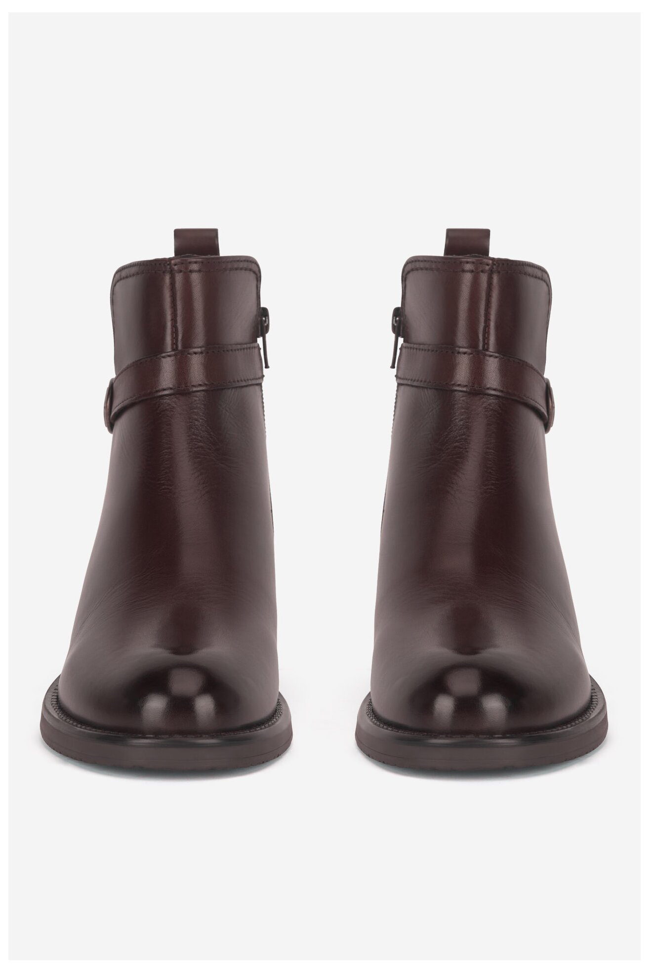 Botki Lasocki WB-DAFFY-44 Brązowy ciemny