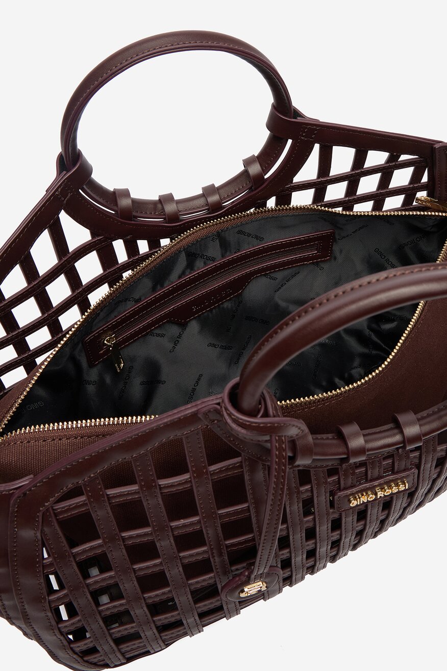 
                Сумка З Ремінцем Gino Rossi ТЕМНО-КОРИЧНЕВИЙ - 5906751753613