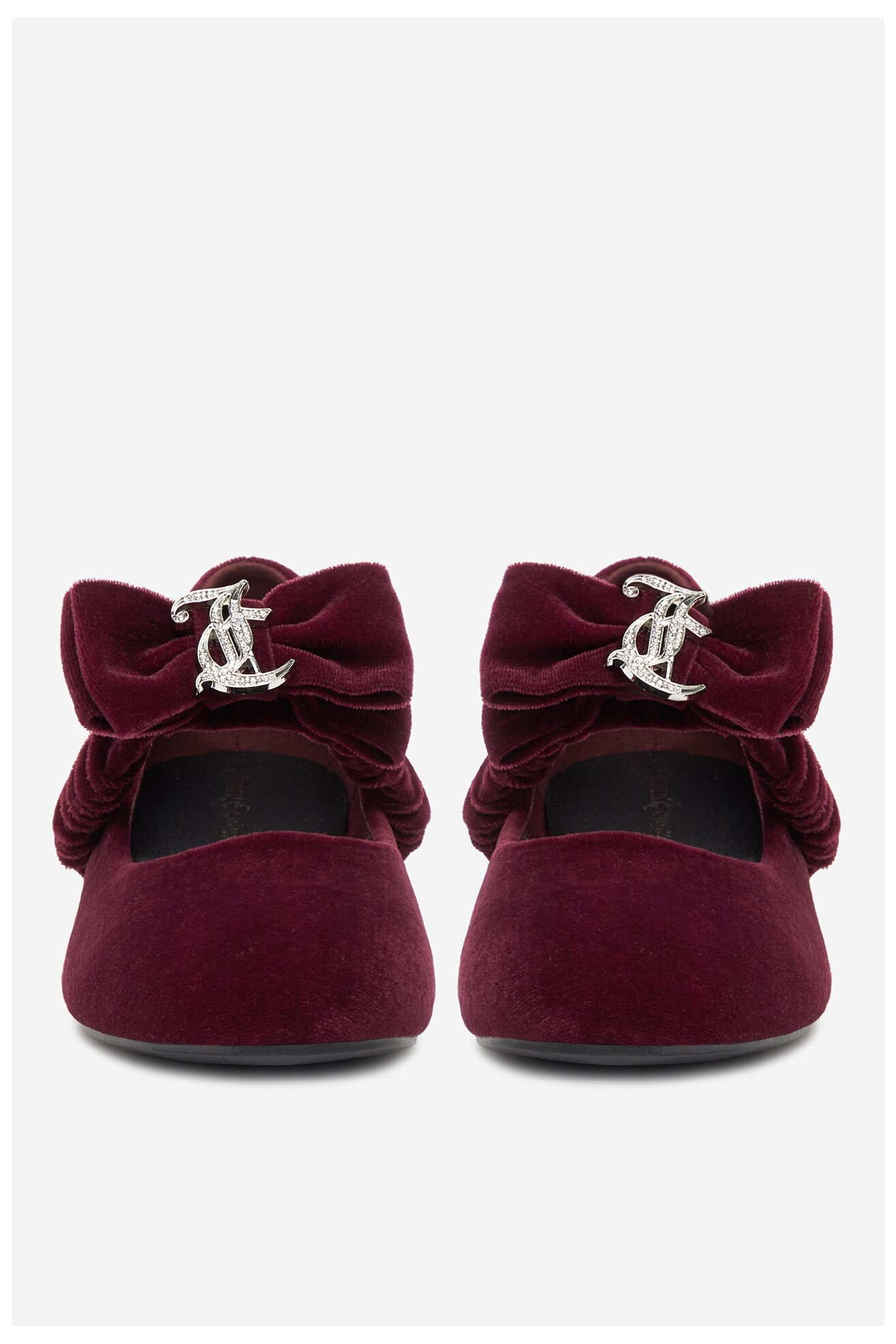 Baleriny Juicy Couture CEO-CS6515-01 Bordowy