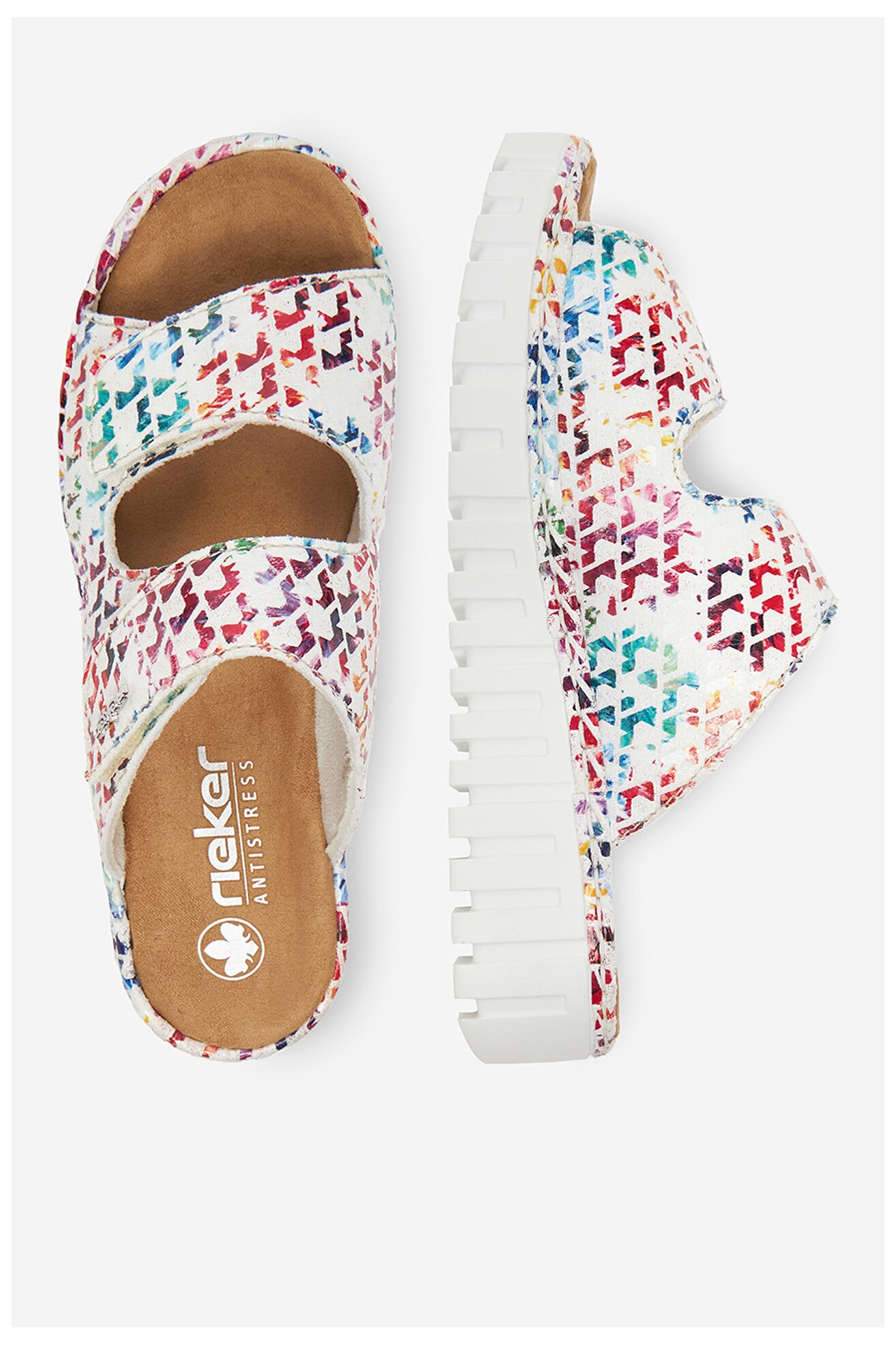 Șlapi Rieker V1392-90 MIX