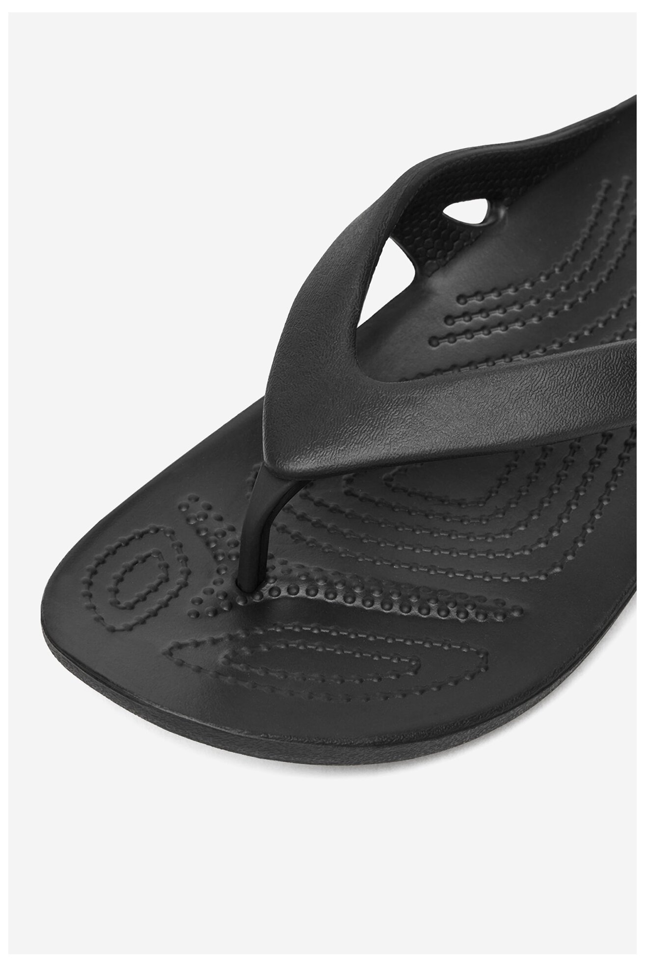 Klapki basenowe Crocs KADEE II FLIP W 202492-001 Czarny