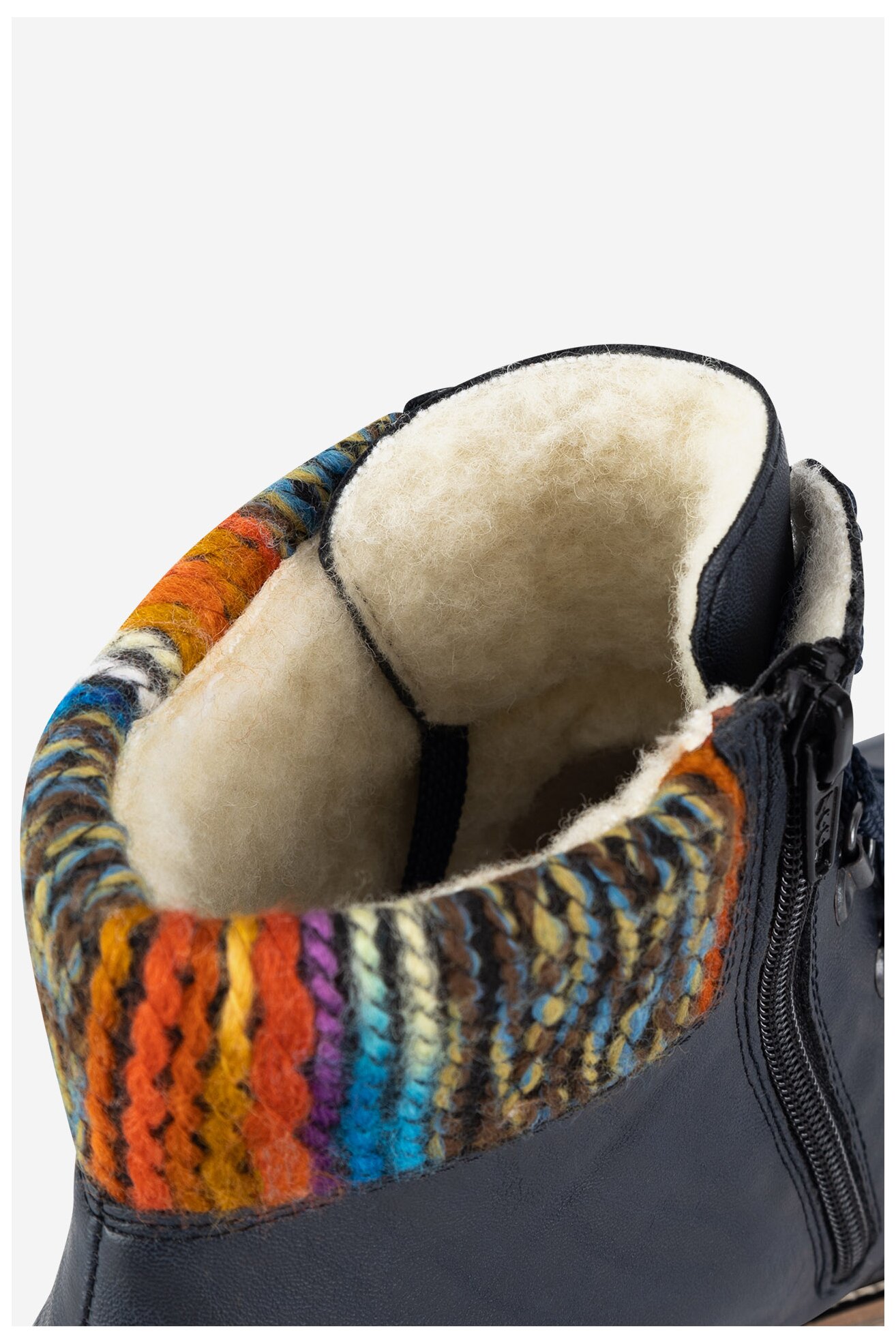 Bocanci Rieker Z0445-14 ALBASTRU