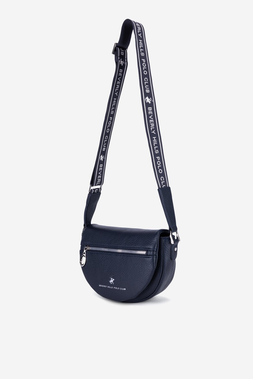 Beverly Hills Polo Club - Średnia torebka saddle - 5906751385890