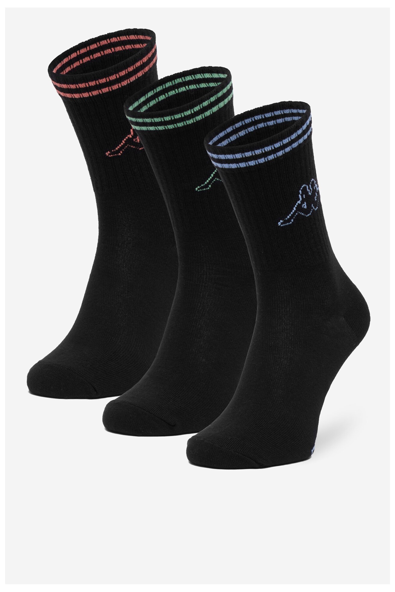 Zokni Kappa CEO_KR_KAPPA_ 006_W_AW25 (3 -PACK) FEKETE