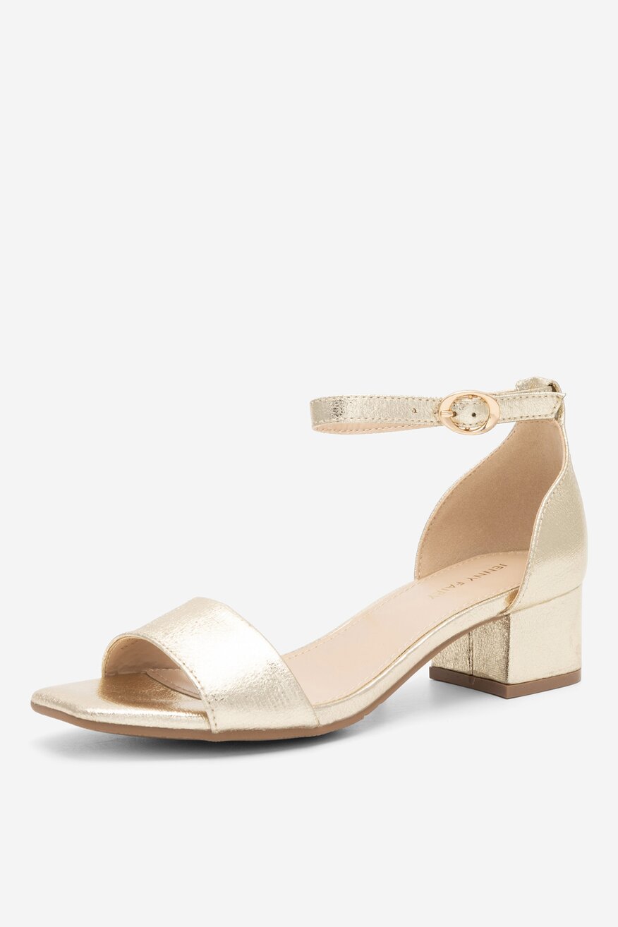 Jenny Fairy - Sandały złote - 5904862527123