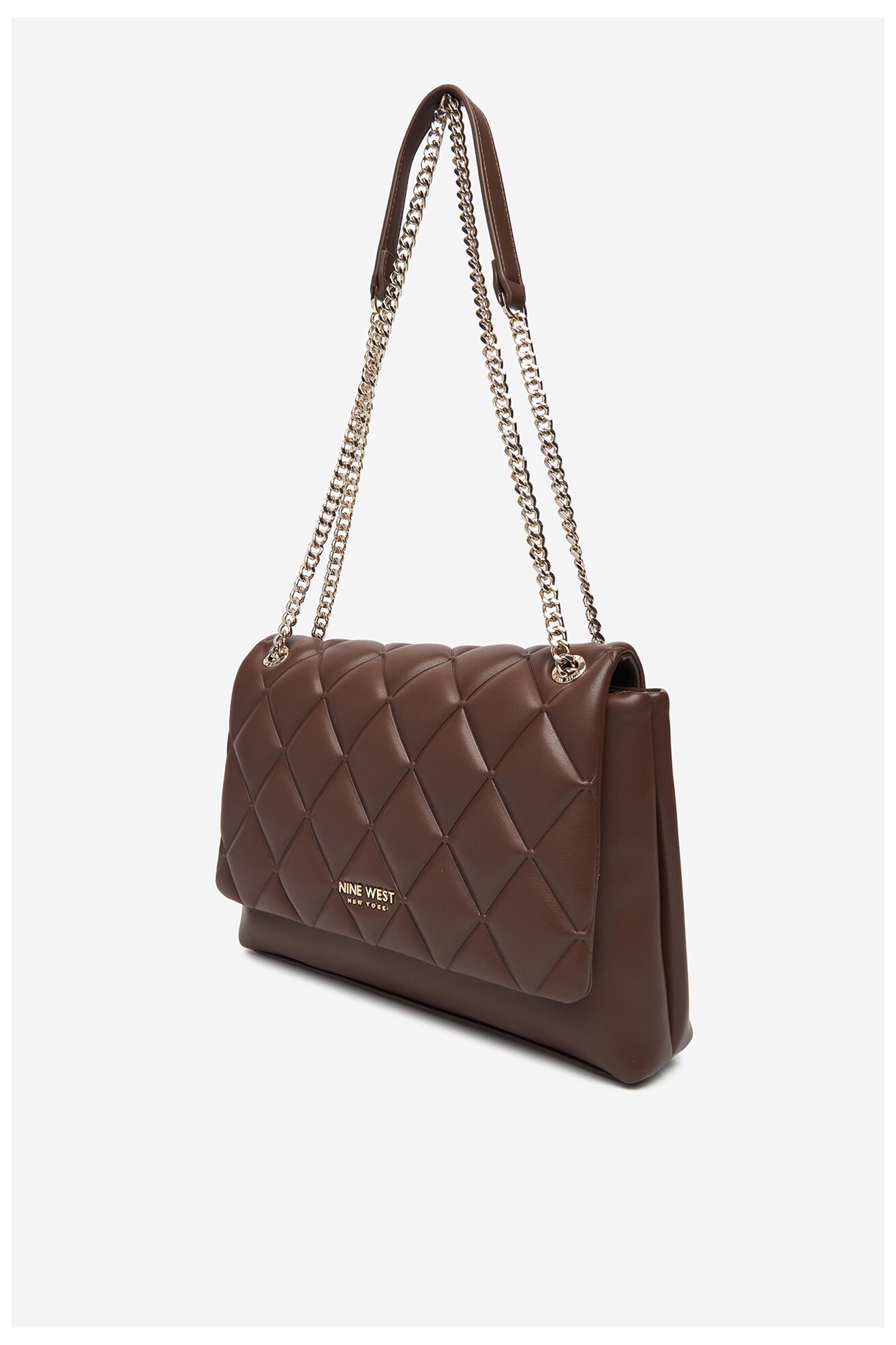 Kézitáska NINE WEST CEO-CHARLOTTE-S22560-5 SÖTÉTBARNA