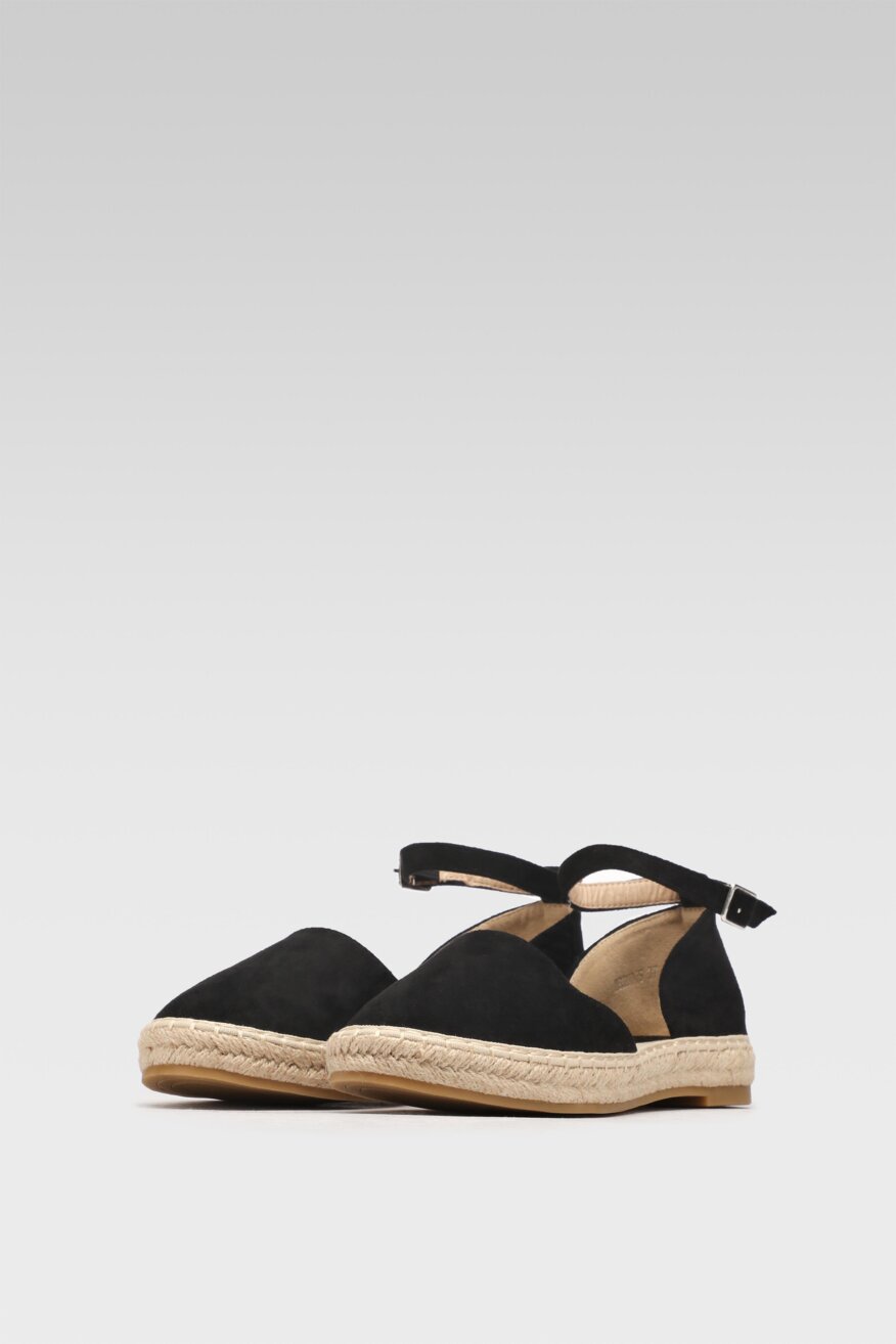 
                Jenny Fairy - Espadryle boho czarne - 5903698410531