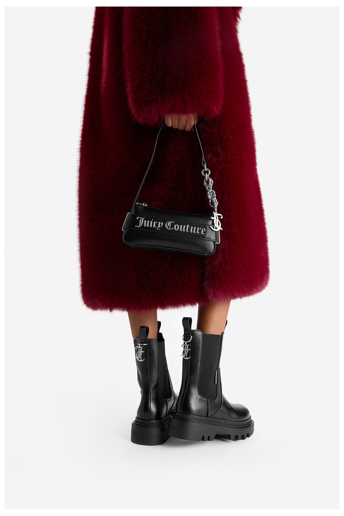 Bokacsizma Juicy Couture CEO-HY63020S-3 FEKETE