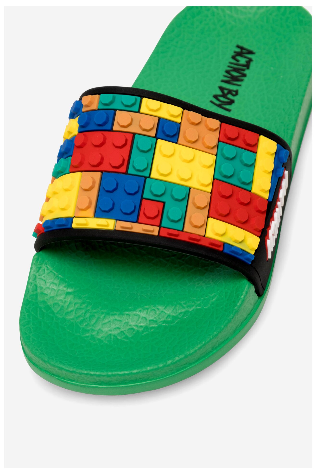 Klapki basenowe Action Boy P3047043K Zielony