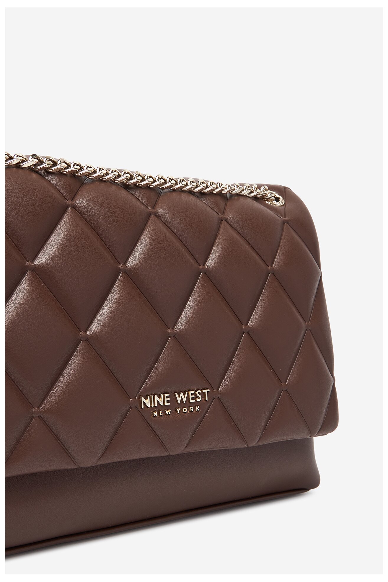 Kézitáska NINE WEST CEO-CHARLOTTE-S22560-5 SÖTÉTBARNA