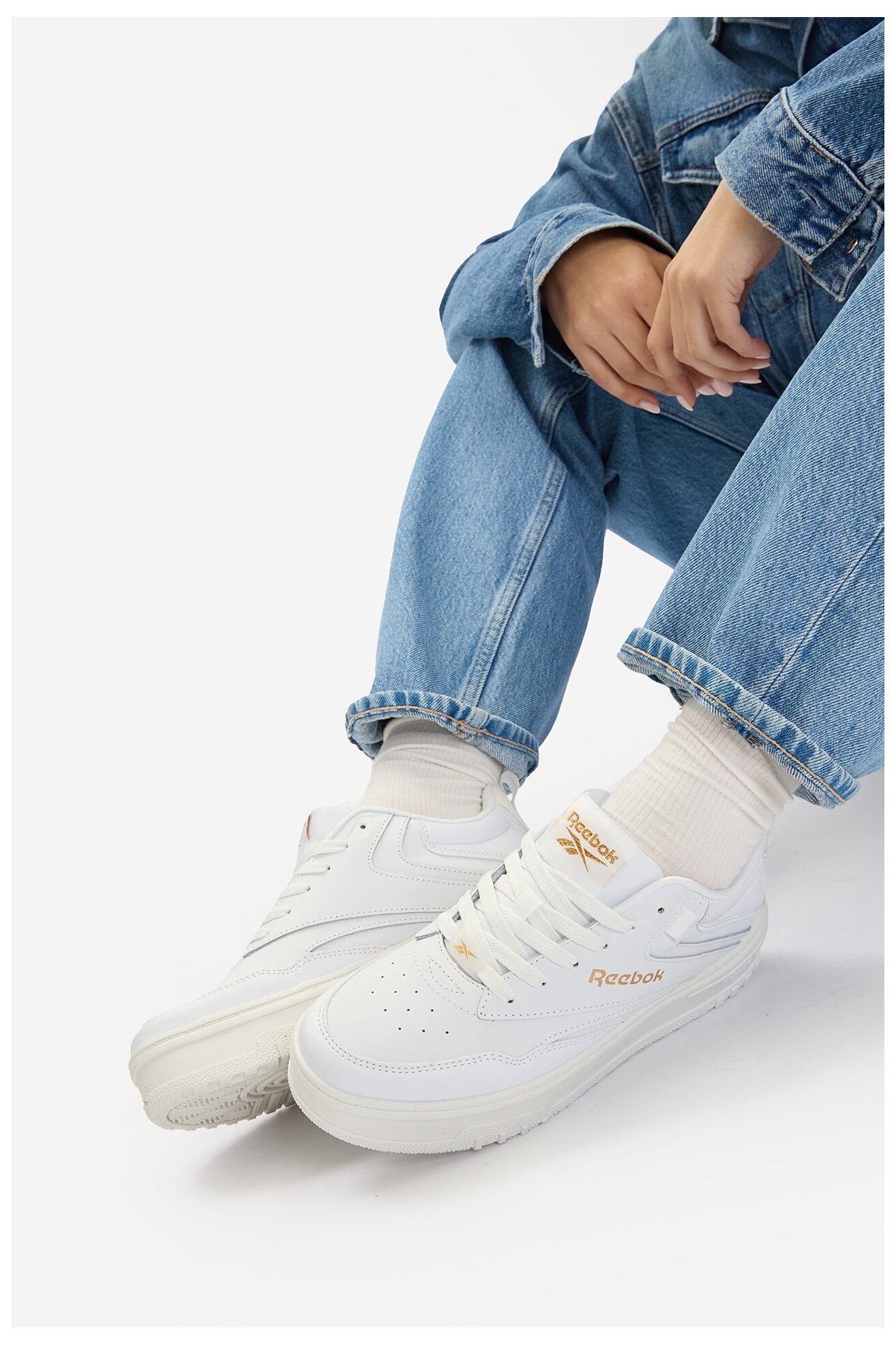 Спортни обувки Reebok CEO-REE VAMP AR30240W-WYY БЯЛ