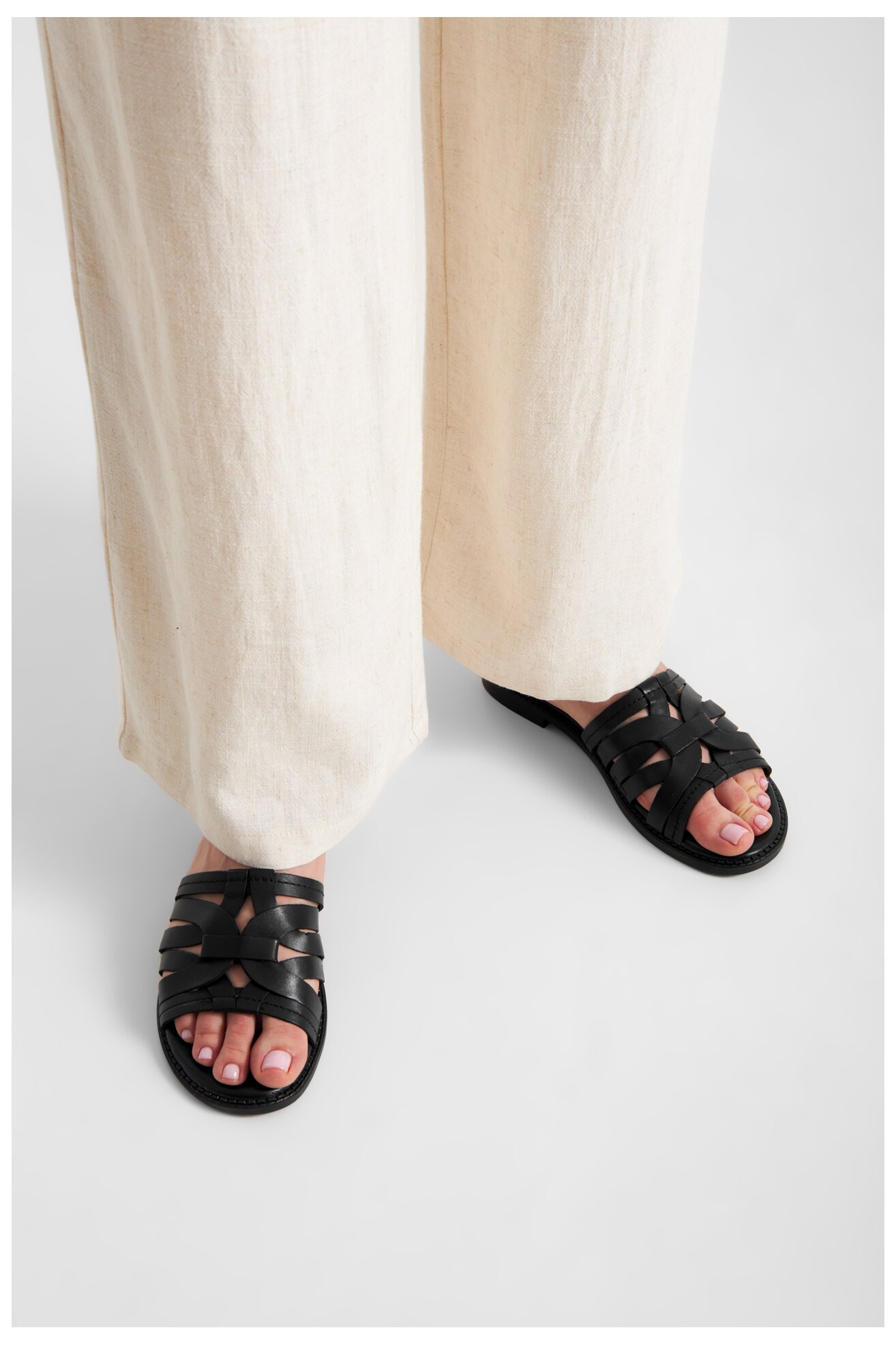 Șlapi Lasocki EST-AFIONA-06 NEGRU