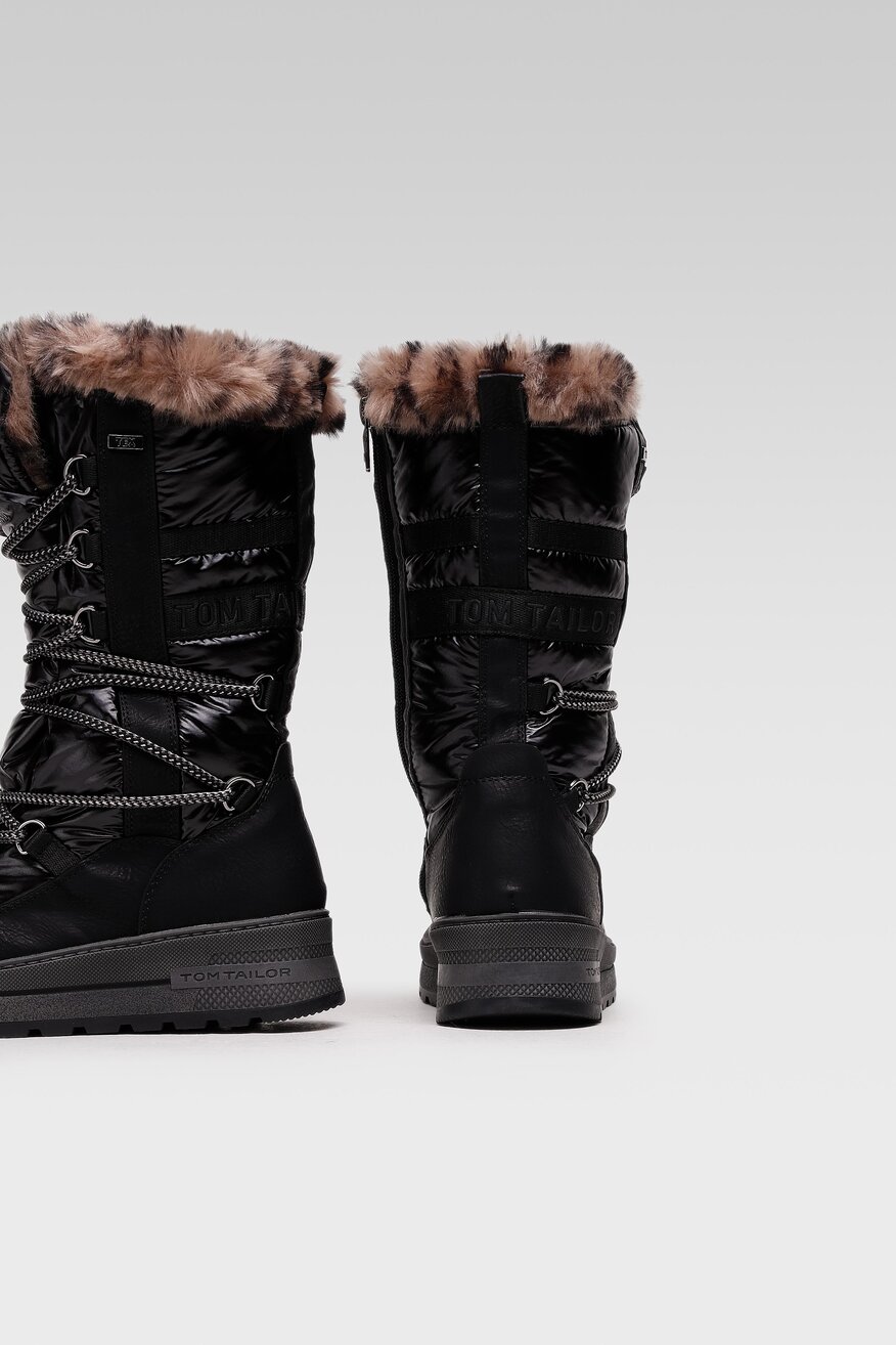 
                Tom Tailor - Kozaki czarne - 5904248089580