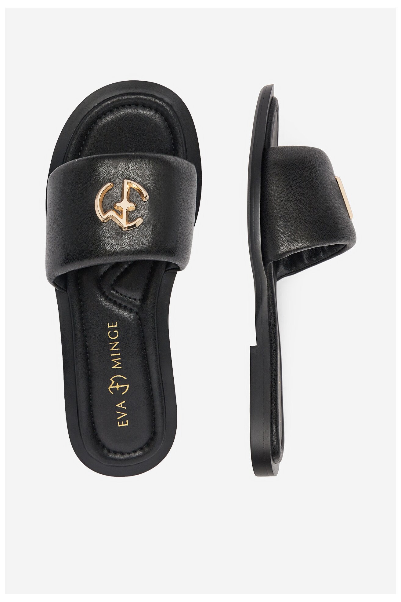 Șlapi EVA MINGE POPPY-LT102-13 NEGRU