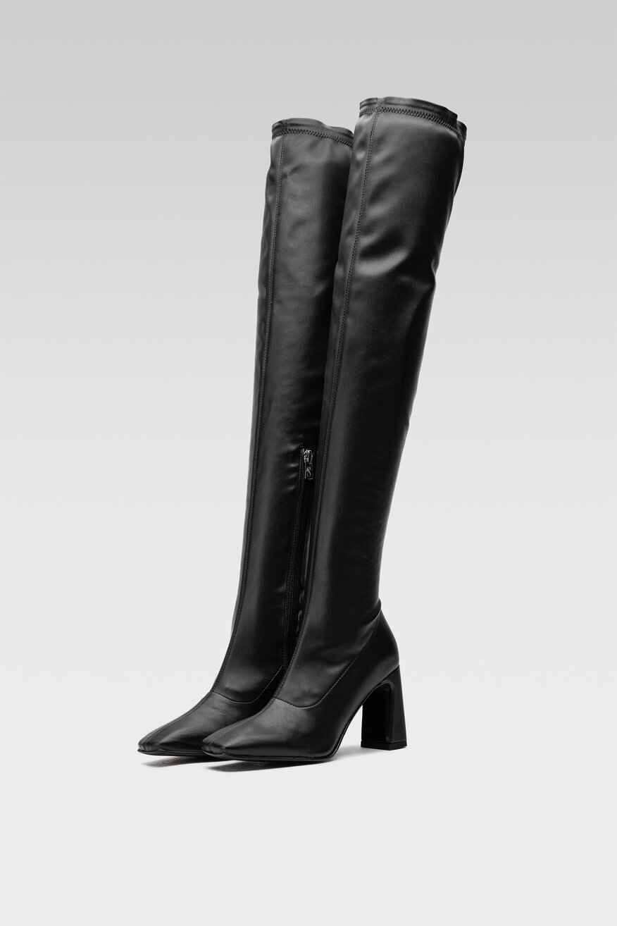 
                SIMPLE - Kozaki czarne - 2230029797867