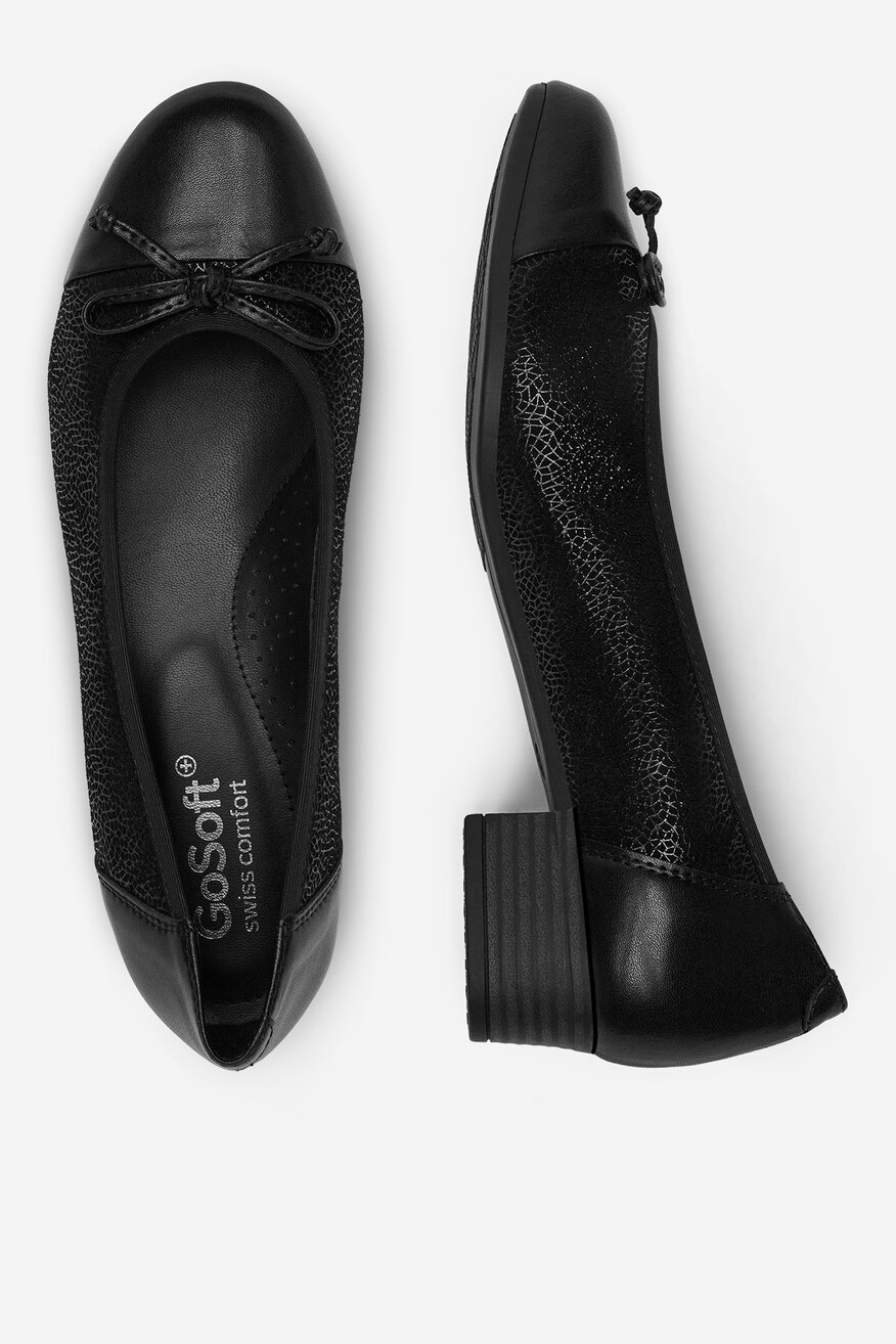 Pantofi cu toc Go Soft NEGRU - 5906751002810