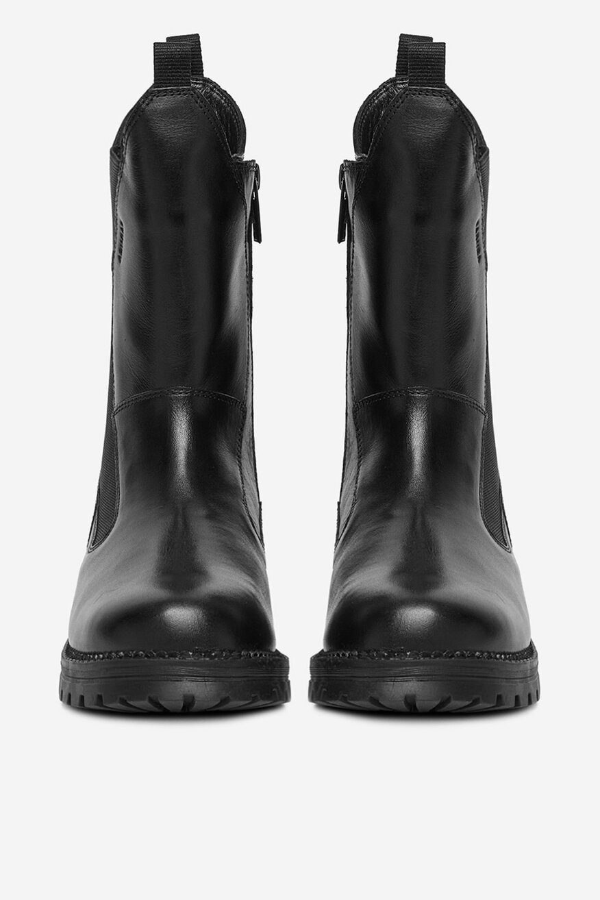 
                Badura - Kozaki skórzane - 5906751340639