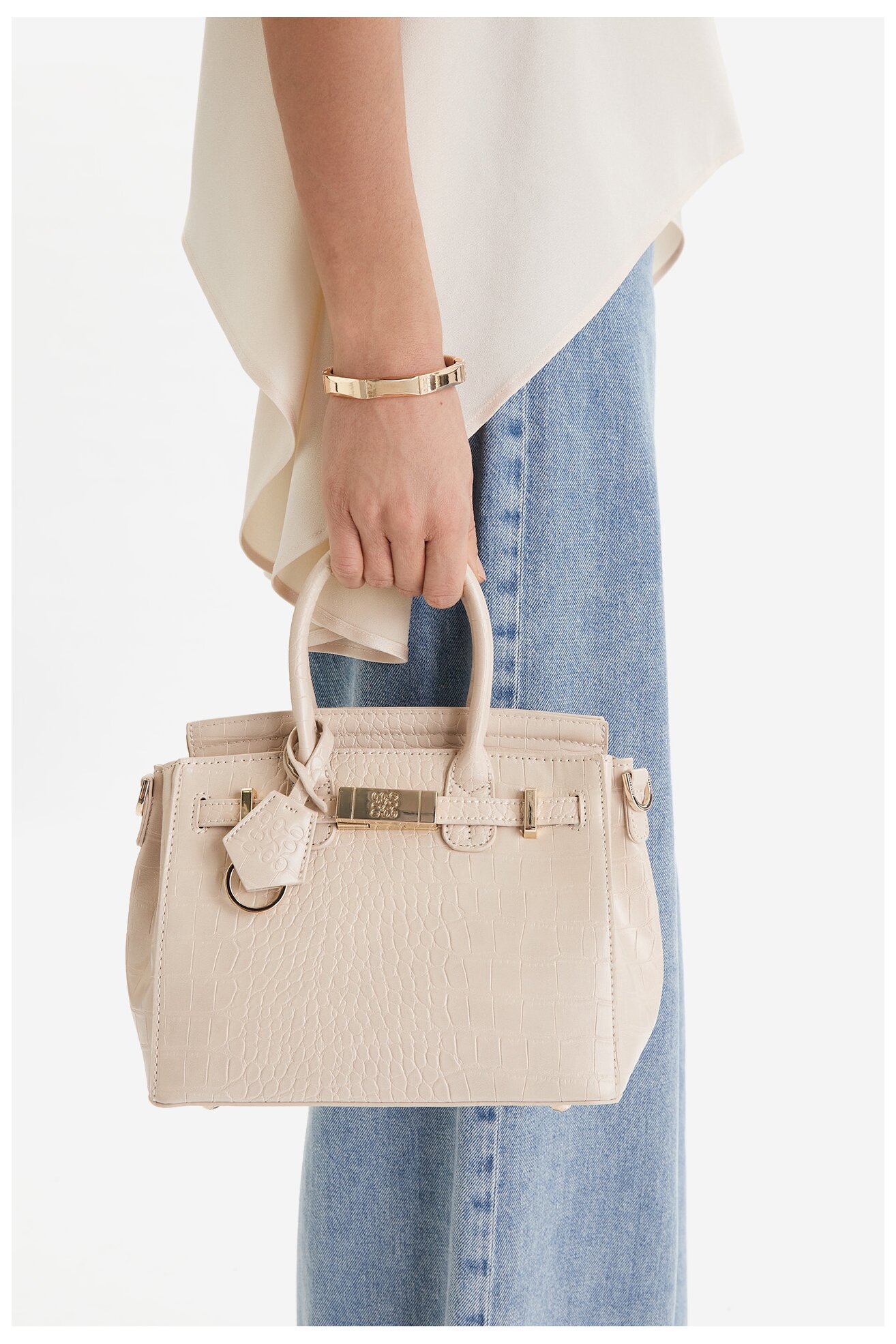 Torebka NINE WEST CEO-LEXA-LDA8378 Ivory