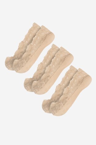 Čarape Jenny Fairy 4WB-002-AW23 (3-PACK) BEŽ