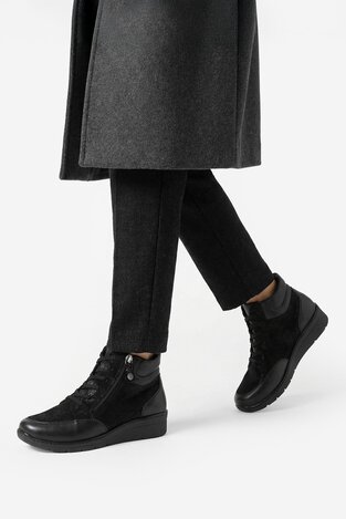 Duboke cipele Go Soft CEO-WI23-REBECA-22 CRNA