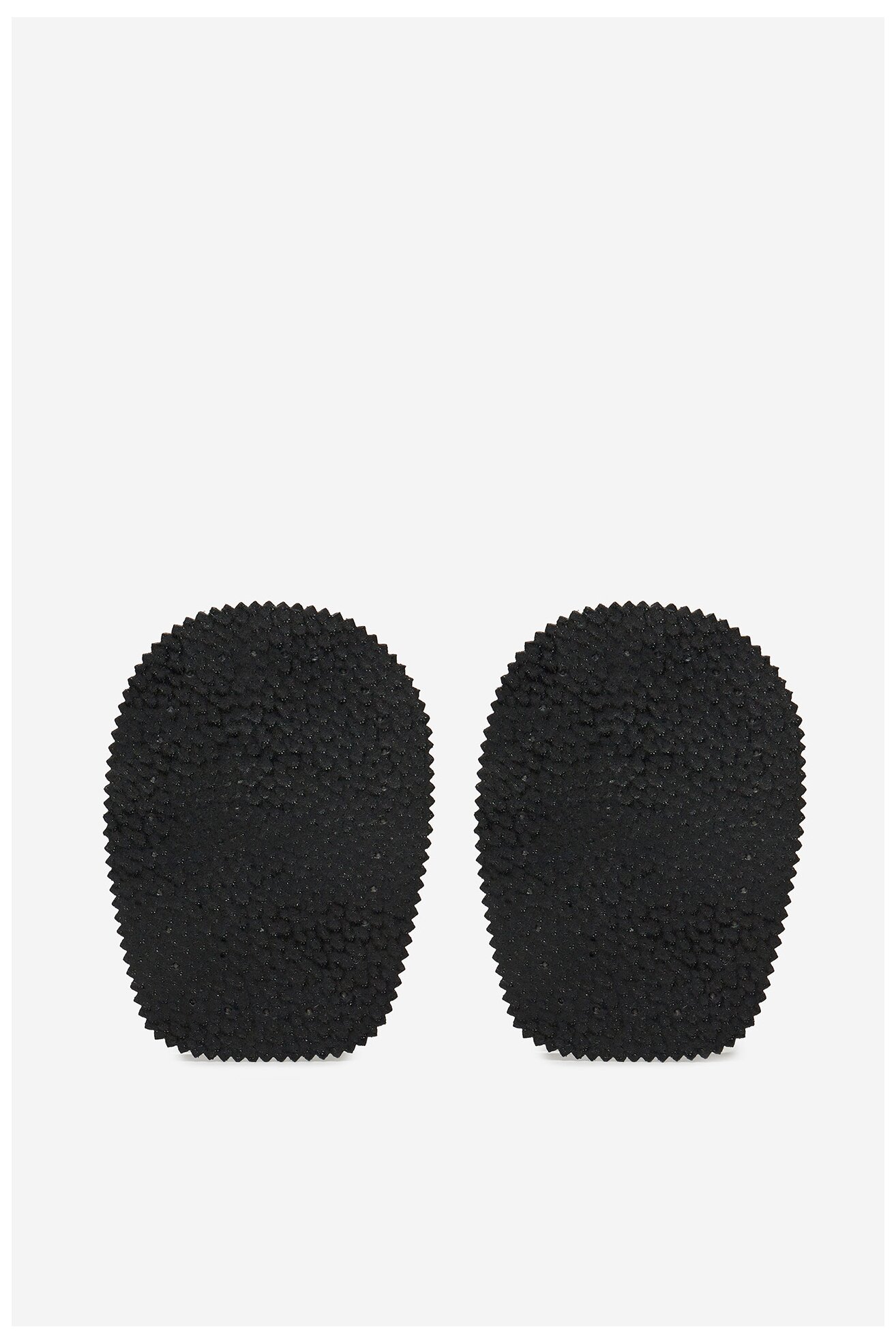 Ulošci za obuću Coccine HEEL PAD LATEX-LEATHER PODPIĘTKA NR M (2) AZ CRNA